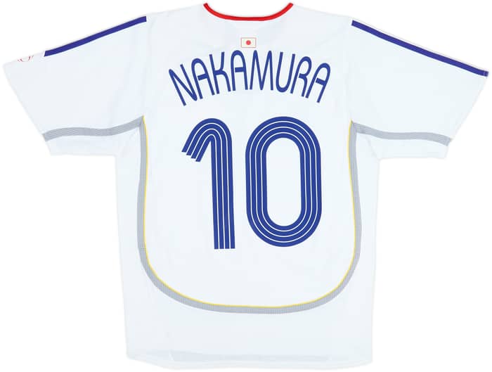 2006-08 Japan Away Shirt Nakamura #10 - 7/10 - (S)