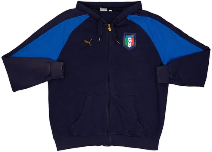 2006-08 Italy 'Campioni '06' Puma Hooded Track Jacket - 6/10 - (XXL)