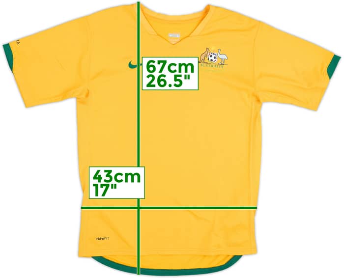 2006-08 Australia Home Shirt - 7/10 - (L.Boys)