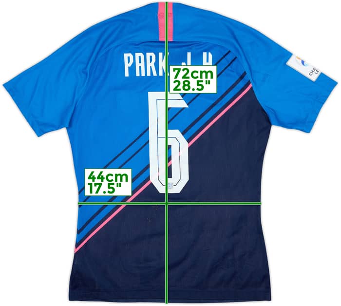 2020-21 Kitchee Authentic Home Shirt Park J H #6 - 10/10 - (XL)