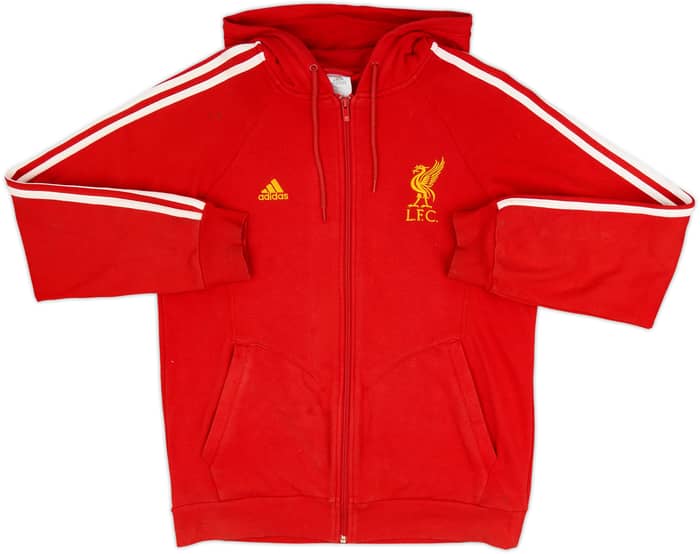 2008-09 Liverpool adidas Hooded Track Jacket - 6/10 - (XL)