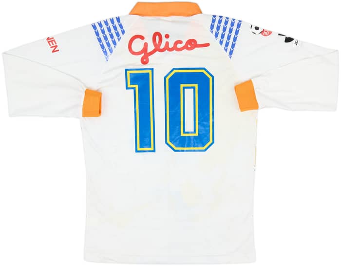 1992 Shimizu S-Pulse Away L/S Shirt #10 - 8/10 - (M)
