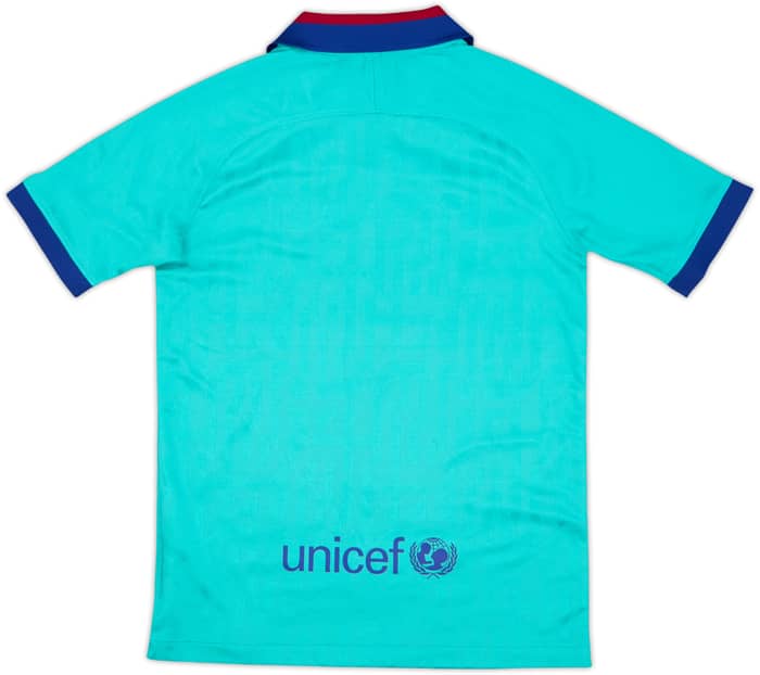 2019-20 Barcelona Third CL Shirt - 8/10 - (M.Boys)