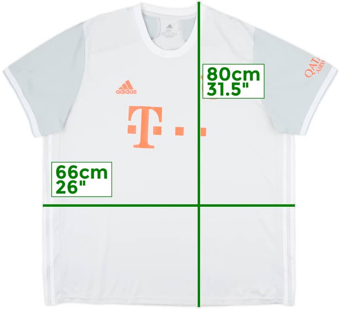 2020-21 Bayern Munich Away Shirt - 8/10 - (XXL)
