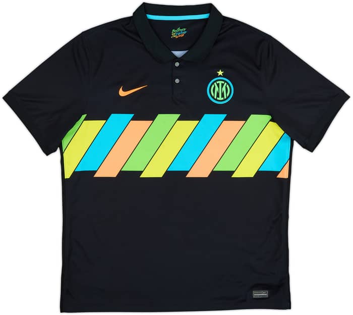 2021-22 Inter Milan Third Shirt - 9/10 - (XL)