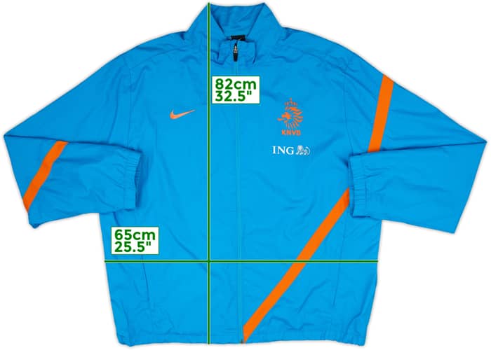2014-15 Netherlands Nike Track Jacket - 8/10 - (XXL)