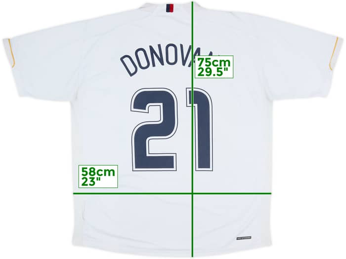 2006-07 USA Home Shirt Donovan #21 - 5/10 - (XL)
