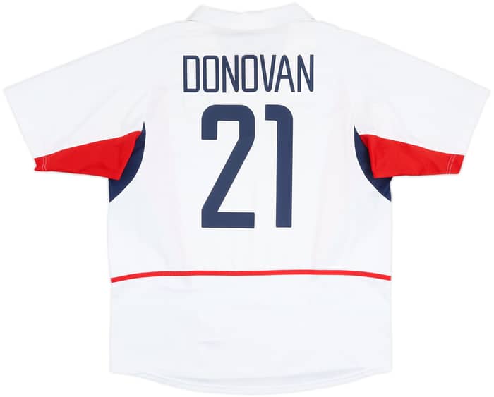 2002-03 USA Home Shirt Donovan #21 - 9/10 - (L)