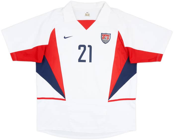 2002-03 USA Home Shirt Donovan #21 - 9/10 - (L)