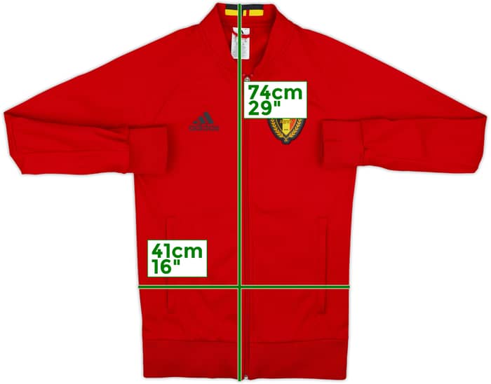 2015-16 Belgium adidas Track Jacket - 10/10 - (XS)