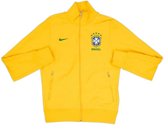 2012-13 Brazil Nike Track Jacket - 8/10 - (S)