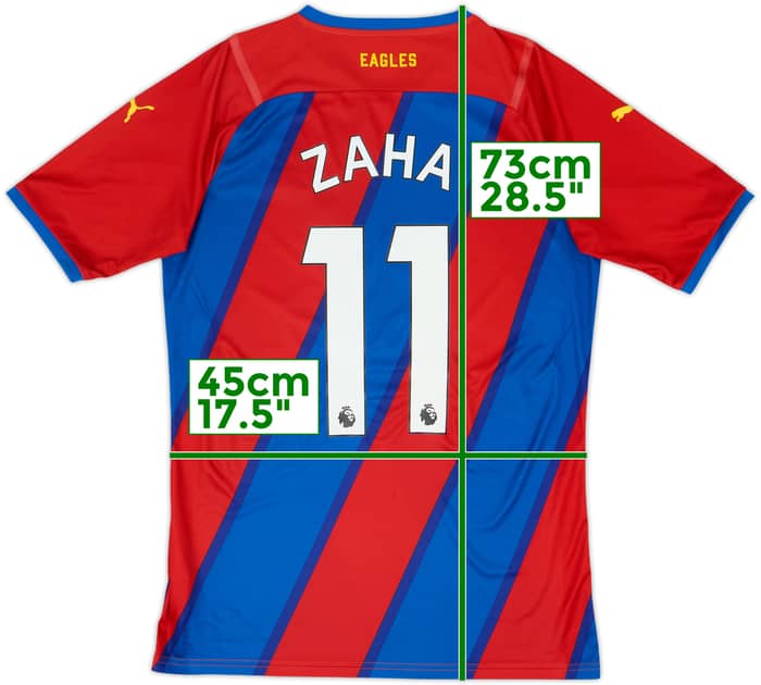 2021-22 Crystal Palace Home Shirt Zaha #11 - 10/10 - (M)