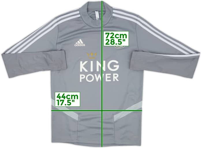 2019-20 Leicester adidas Drill Top - 6/10 - (S)