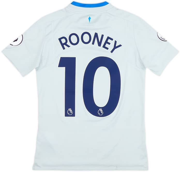 2017-18 Everton Away Shirt Rooney #10 - 8/10 - (L.Boys)