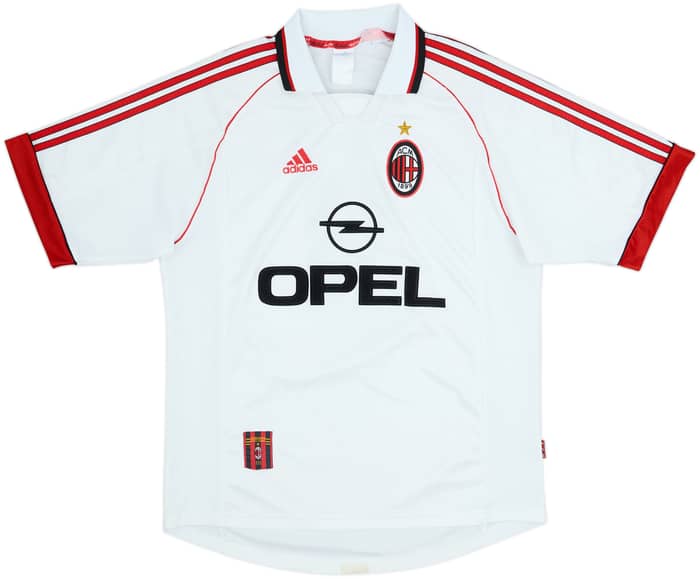 1998-99 AC Milan Away Shirt Weah #9 - 6/10 - (L)