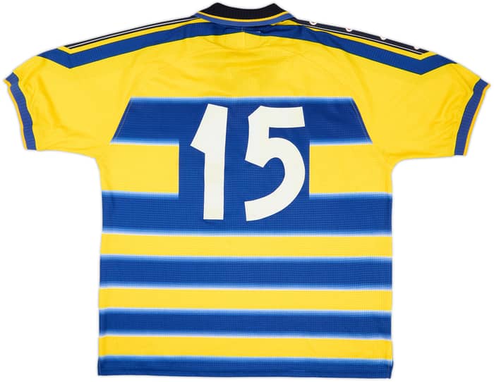 Camiseta de local emitida para partido del Parma 1999-00 #15