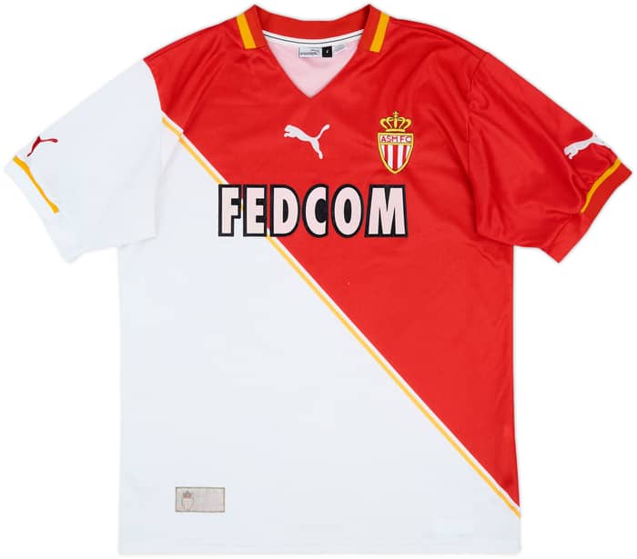 2001-02 Monaco Home Shirt - 7/10 - (L)