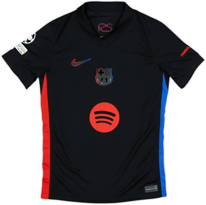 2024-25 Barcelona Away Shirt Lamine Yamal #19 - 9/10 - (M.Boys)