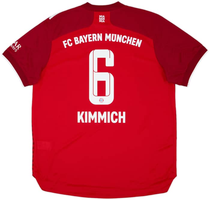 2021-22 Bayern Munich Authentic Home Shirt Kimmich #6 (XL)