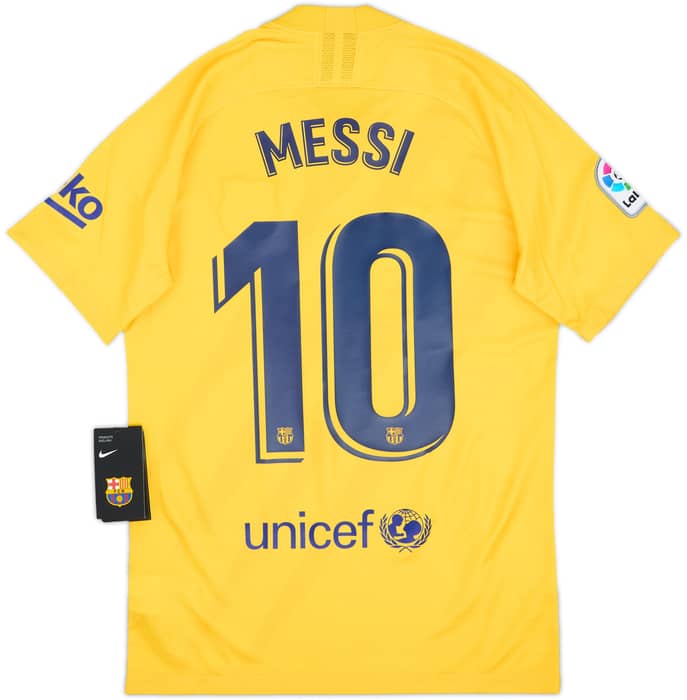 2019-20 Barcelona 'Senyera' Fourth Shirt Messi #10 (S)