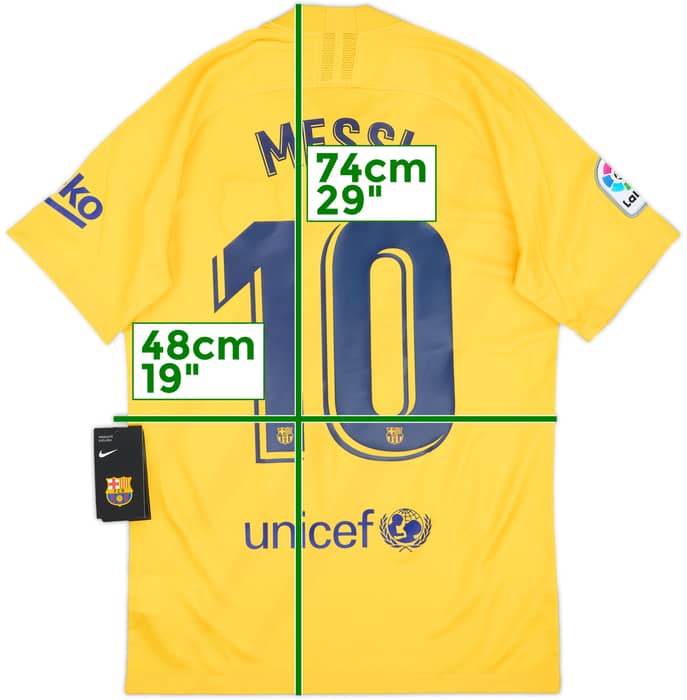 2019-20 Barcelona 'Senyera' Fourth Shirt Messi #10 (S)