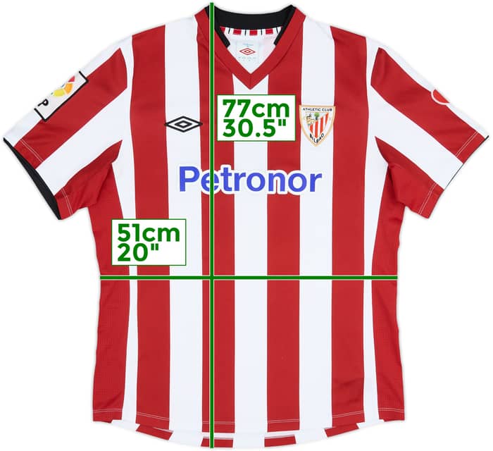 2012-13 Athletic Bilbao Home Shirt - 8/10 - (L)