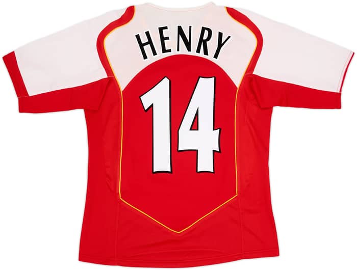 2004-05 Arsenal Home Shirt Henry #14 - 6/10 - (S)