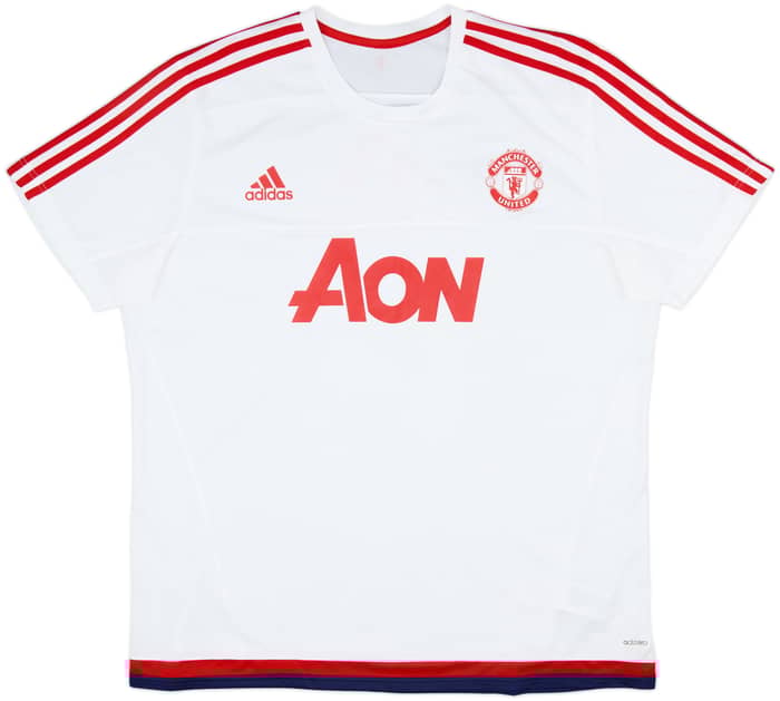 2015-16 Manchester United adizero Training Shirt - 10/10 - (XXL)
