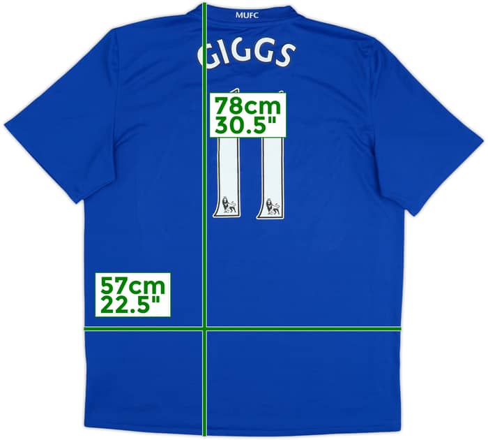 2008-09 Manchester United Third Shirt Giggs #11 - 5/10 - (L)