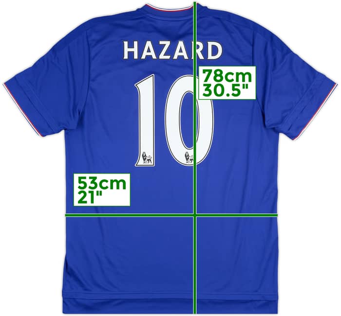 2015-16 Chelsea Home Shirt Hazard #10 - 6/10 - (L)