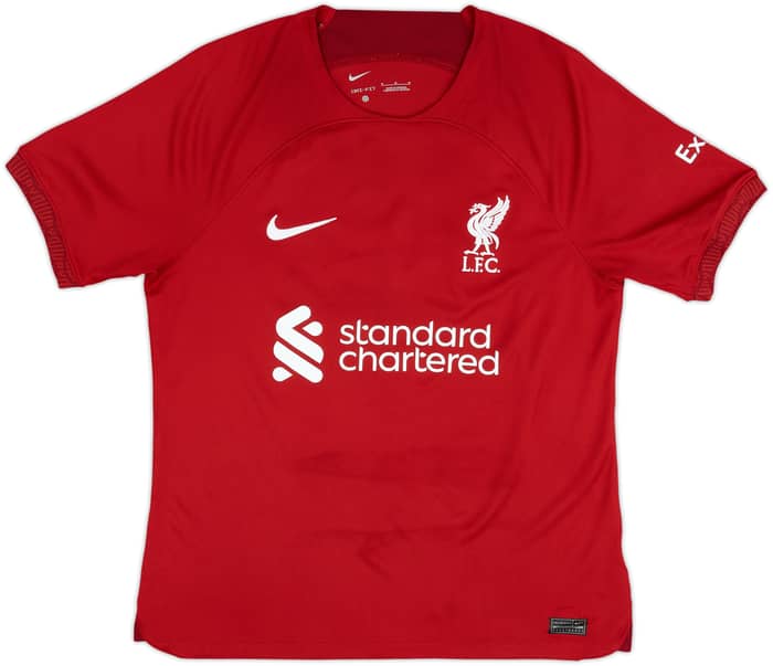 2022-23 Liverpool Home Shirt Luis Diaz #23 - 8/10 - (M)