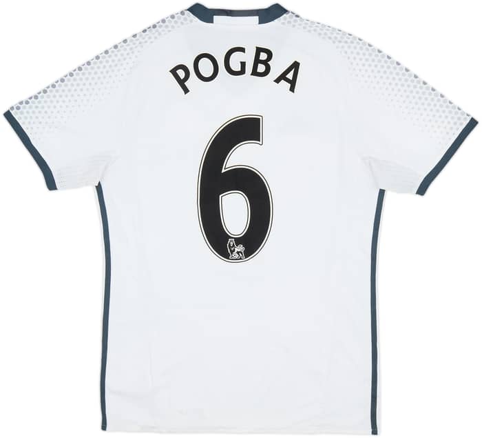 2016-17 Manchester United Third Shirt Pogba #6 - 8/10 - (M)