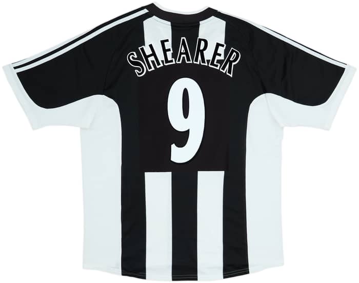 2001-03 Newcastle Home Shirt Shearer #9 - 6/10 - (XL)