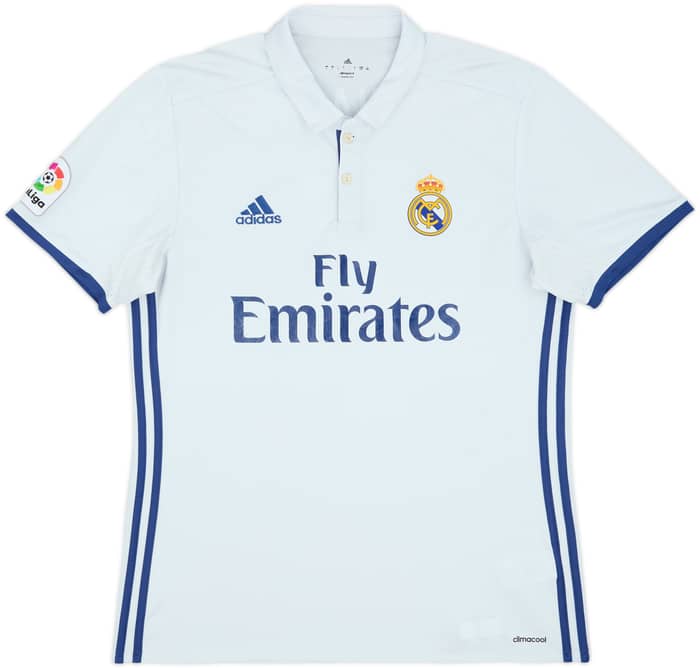 2016-17 Real Madrid Home Shirt Ronaldo #7 - 6/10 - (L)