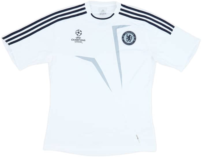 2009-10 Chelsea CL adidas Training Shirt - 8/10 - (L)