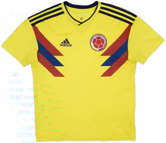 2018-19 Colombia Home Shirt - 6/10 - (L.Boys)