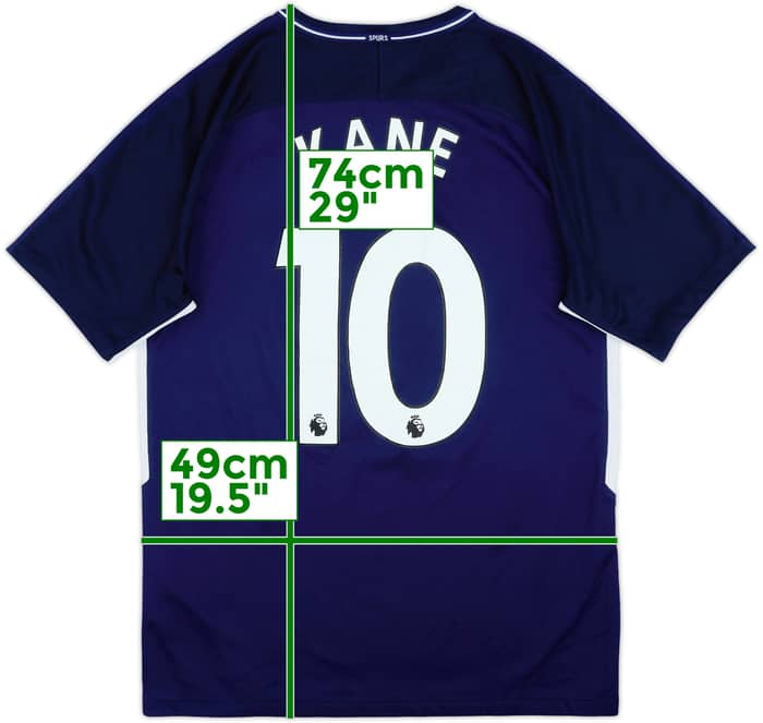 2017-18 Tottenham Away Shirt Kane #10 - 7/10 - (M)