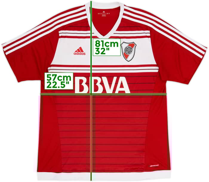 2016-17 River Plate Away Shirt - 4/10 - (XL)