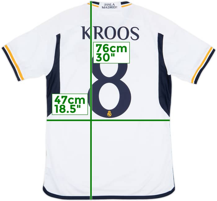 2023-24 Real Madrid Home Shirt Kroos #8 - 5/10 - (S)