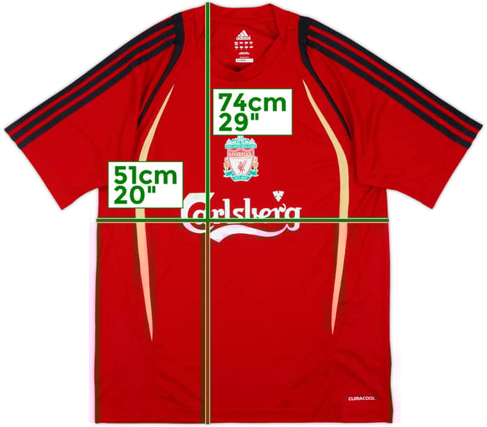 2009-10 Liverpool adidas Training Shirt - 6/10 - (M)