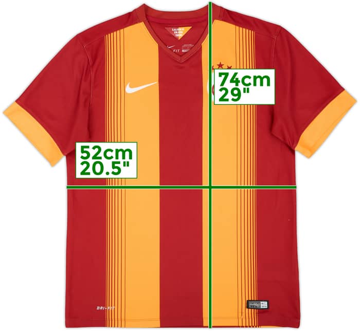2014-15 Galatasaray Local Camiseta - 9/10 - (M)