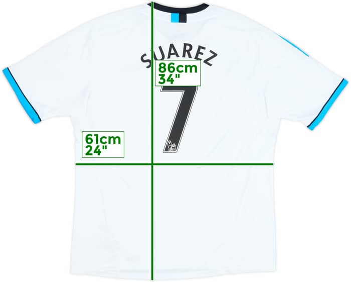 2011-12 Liverpool Third Shirt Suarez #7 - 6/10 - (XXL)