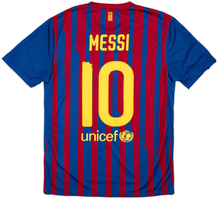 2011-12 Barcelona Home Shirt Messi #10 - 5/10 - (M)