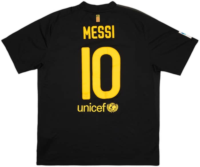 2011-12 Barcelona Away Shirt Messi #10 - 10/10 - (XL)