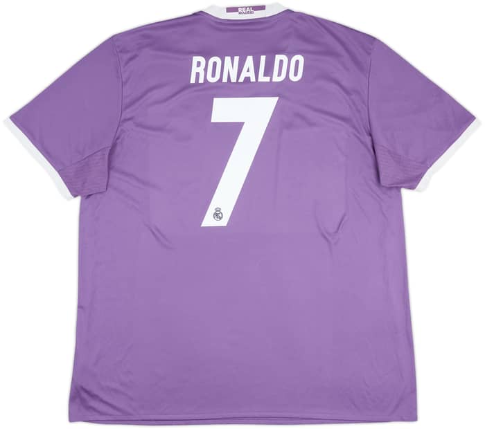 2016-17 Real Madrid Away Shirt Ronaldo #7 - 5/10 - (XXL)