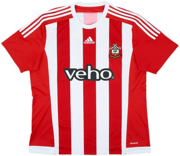 2015-16 Southampton Home Shirt Virgil #17 - 7/10 - (XL)