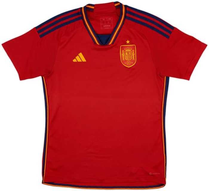 2022-23 Spain Home Shirt - 10/10 - (M)