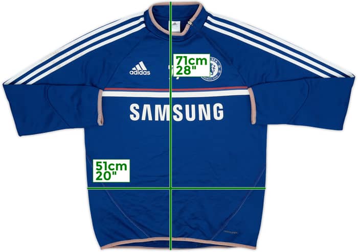 2013-14 Chelsea Player Issue adidas Drill Top #79 - 5/10 - (L)