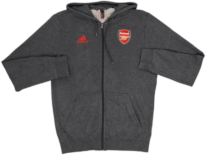 2020-21 Arsenal adidas Hooded Top - 8/10 - (M)