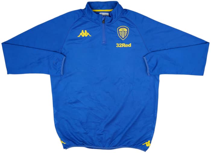 2019-20 Leeds United Kappa 1/4 Zip Drill Top - 6/10 - (XXL)